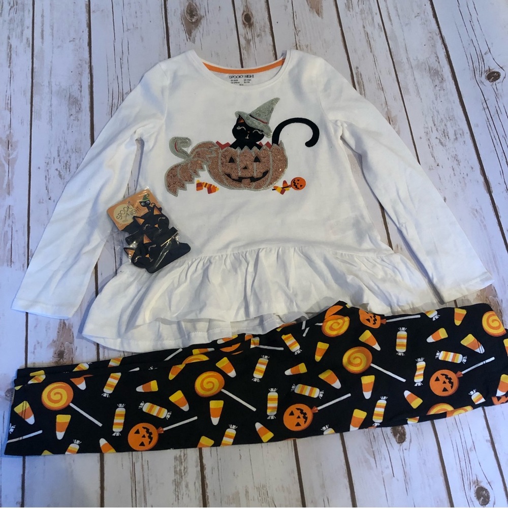 Spooky night Halloween cat outfit